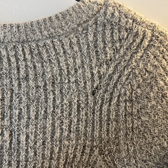 Jessica Simpson Gray Zip Trendy Sweater - Picture 8 of 8